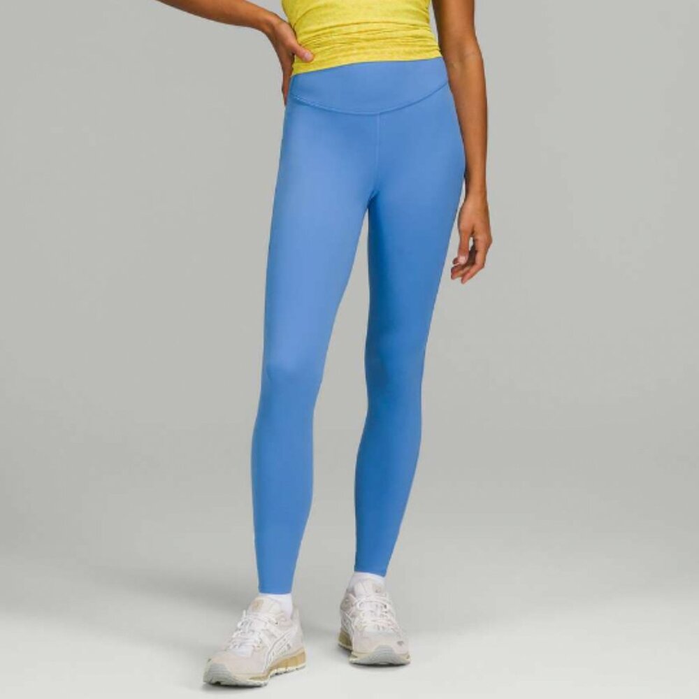 Lululemon Base Pace High-Rise Running Tight 28" *Brushed Nulux in Blue Nile